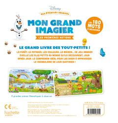 DISNEY BABY - Mes Premiers Imagiers - Mon grand imagier des premières notions
