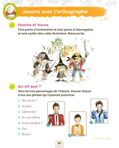 Histoires farfelues d'orthographe Le roi ponctuation et autre histoire