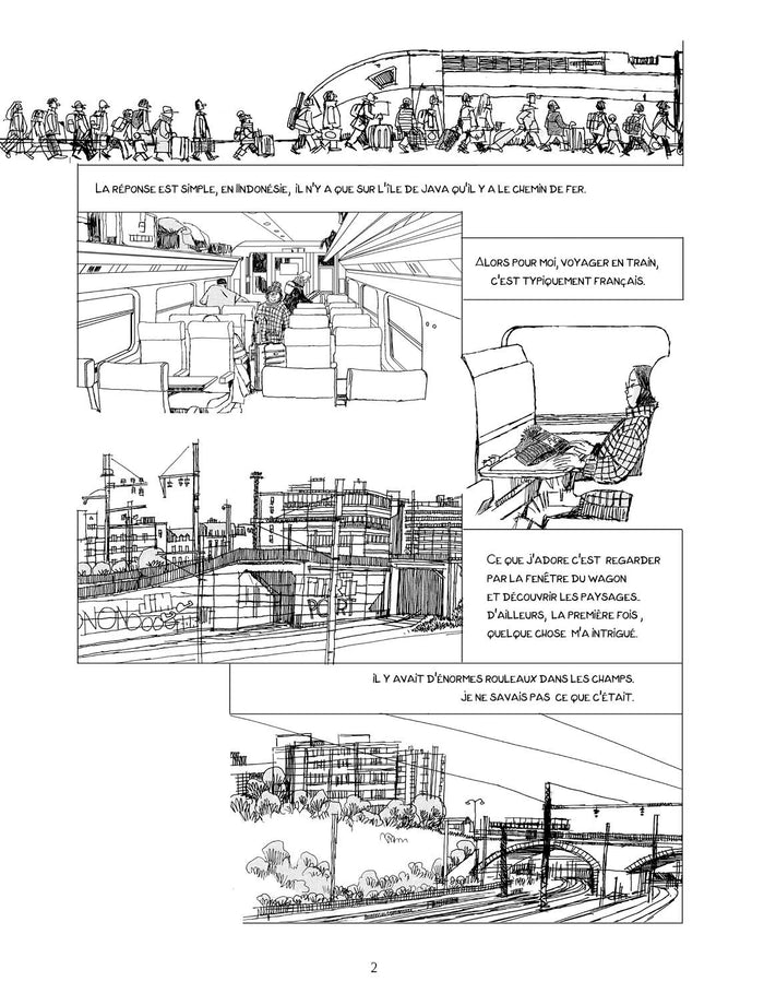 Ma voisine est Indonésienne