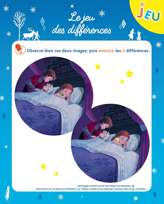 La reine des neiges 2 - Je joue et j'apprends - Moyenne Section