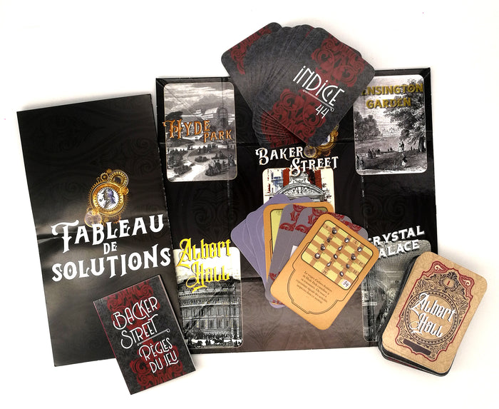 Boîte escape game Baker Street: L'héritage de Sherlock Holmes