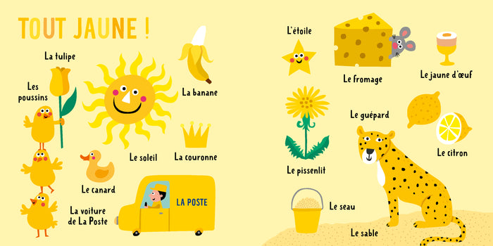 Mon premier imagier des couleurs