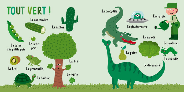 Mon premier imagier des couleurs