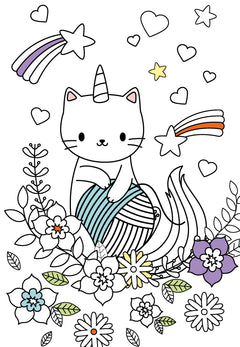 Coloriages animaux kawaï