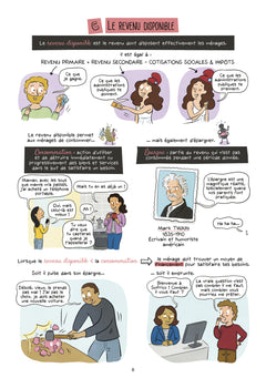 Toute l'éco en BD T4 : Revenus et financement des agents économiques