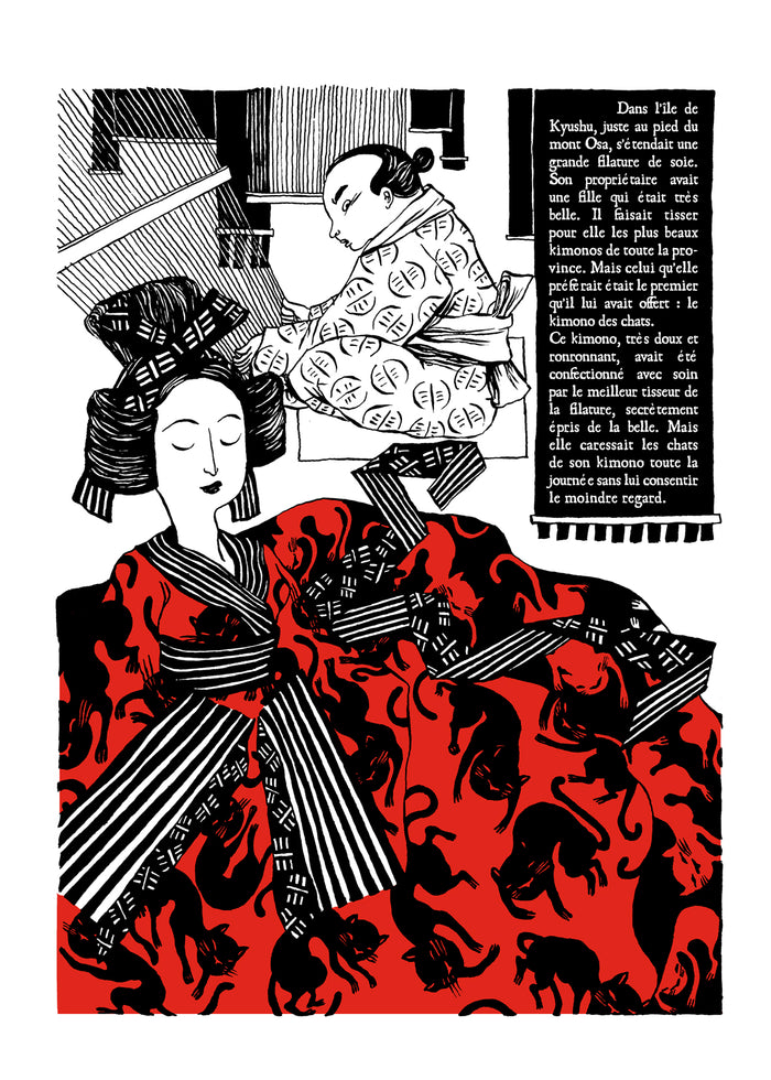 Le chat du kimono T01