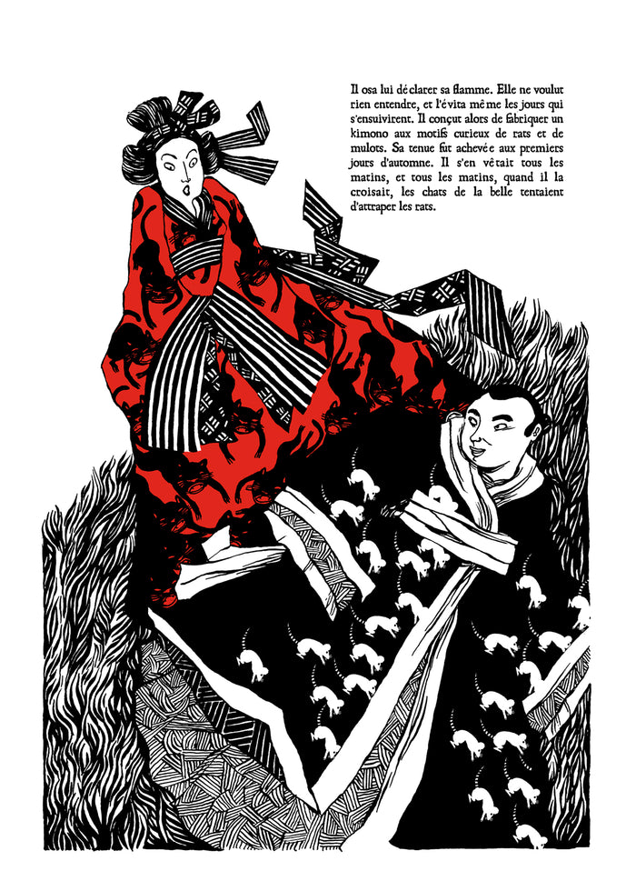 Le chat du kimono T01
