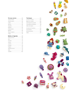 100 mini amigurumis - Apprenez à réaliser d'adorables peluches miniatures au crochet