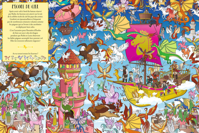Où sont cachées les licornes ? Au pays des contes