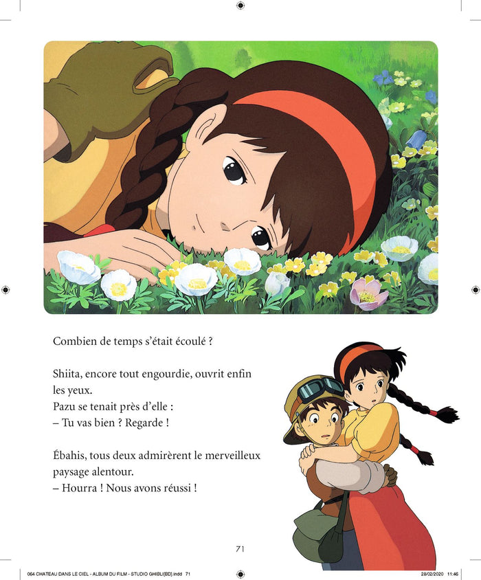 Le château dans le ciel - Anime comics