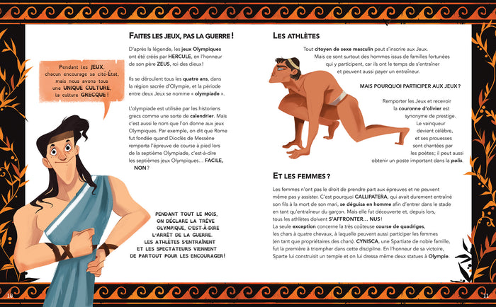 Une journée chez les Grecs