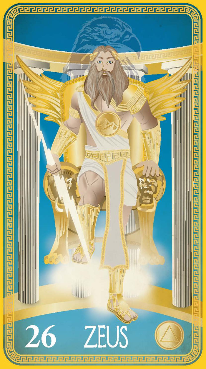 Coffret Olympie Le Tarot des Dieux grecs