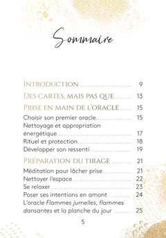 Flammes jumelles, flammes dansantes - Cartes oracle