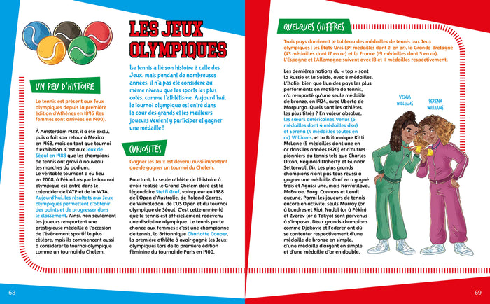 Le Tennis raconté aux enfants