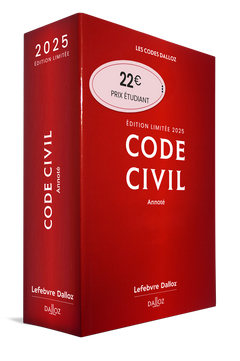 Code civil 2025 annoté. Édition limitée. 124e éd.