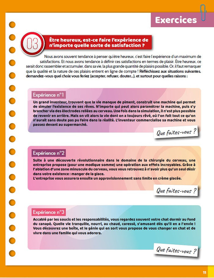 Philosophie Terminale