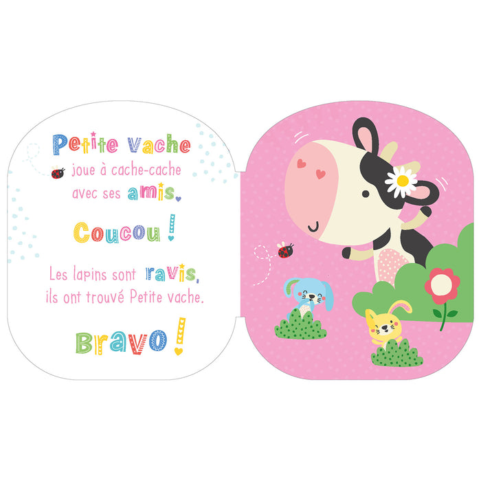 Mon livre tout doux à câliner - Petit vache