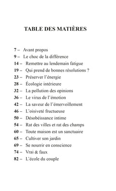 Le jardin du dedans - Une écologie intérieure