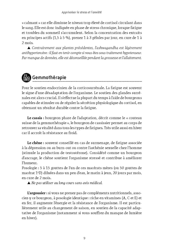 Apprivoiser le stress et l’anxiété