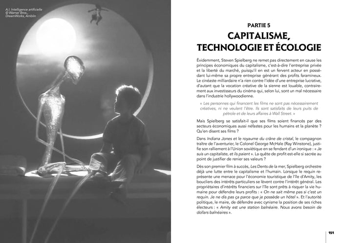 Le cinéma de Steven Spielberg : Une aventure humaine