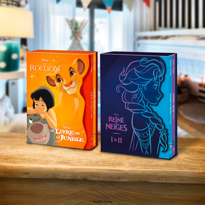 DISNEY CLASSIQUES - Coffret Disney Cinéma - Le Roi Lion et Le Livre de la Jungle