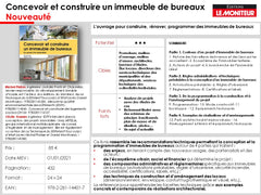 Concevoir et construire un immeuble de bureaux