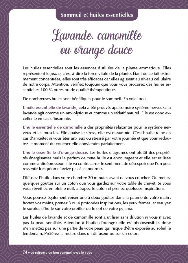 Je retrouve un bon sommeil avec le yoga