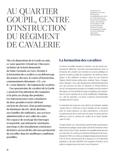 Le régiment de cavalerie de la Garde républicaine