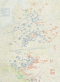La seconde guerre mondiale à travers les cartes