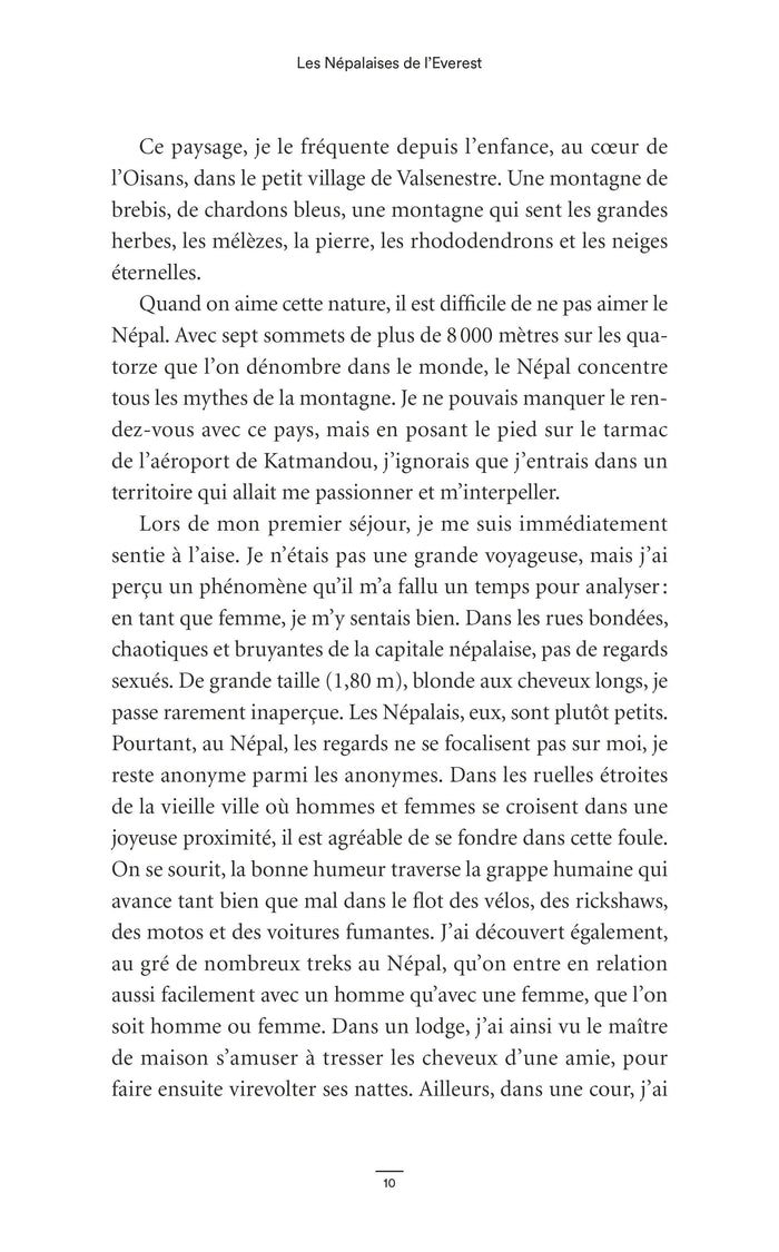 Les Népalaises de l'Everest