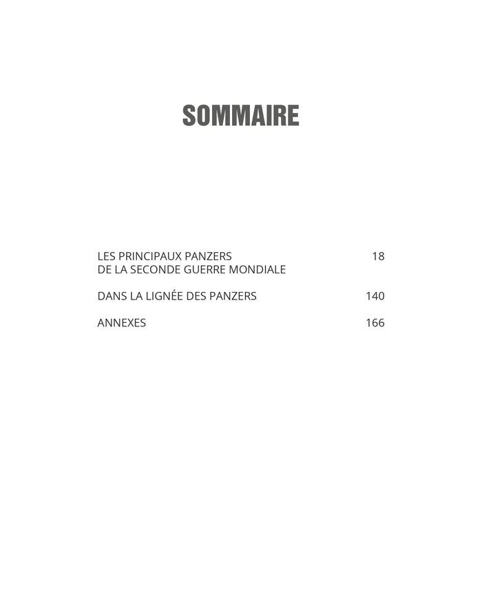 Les panzers allemands de la Seconde Guerre mondiale