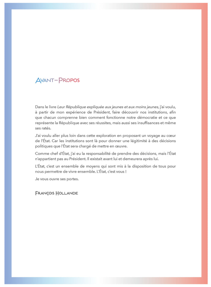 Quand ça va quand ça va pas - Leur Etat expliqué aux jeunes et aux moins jeunes