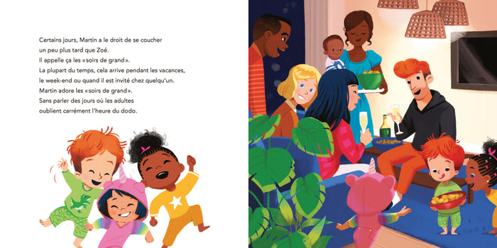Martin et l'heure du dodo