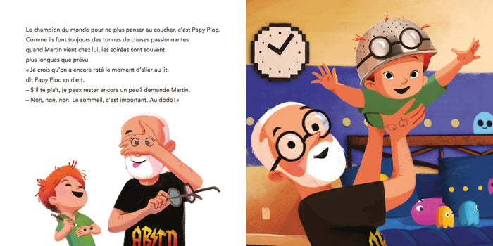 Martin et l'heure du dodo