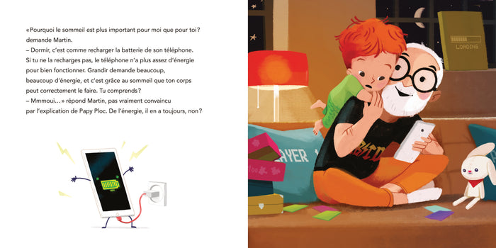 Martin et l'heure du dodo