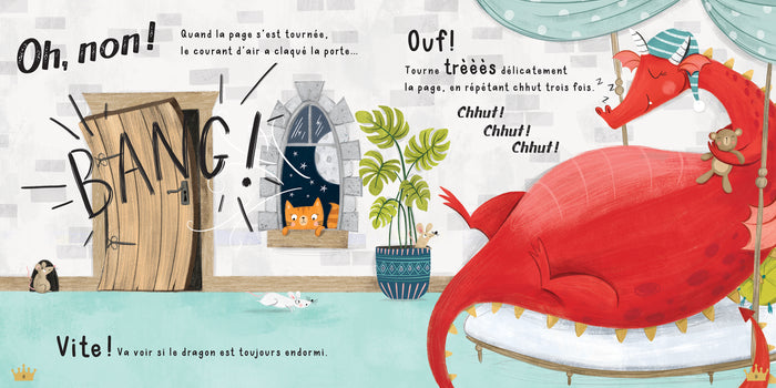 Chut ! Pas un bruit ! Dragon endormi