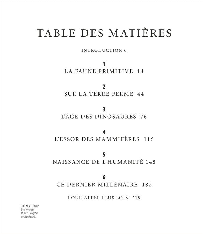 Le grand atlas de l'évolution animale