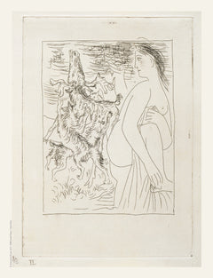 La femme et la chasse