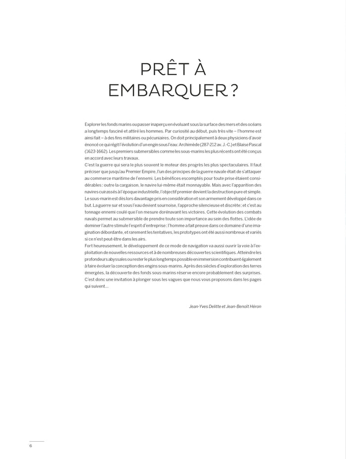 A bord des sous-marins