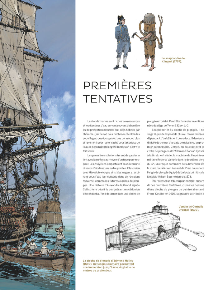 A bord des sous-marins