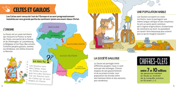 L'histoire C'est pas sorcier - Les Gaulois