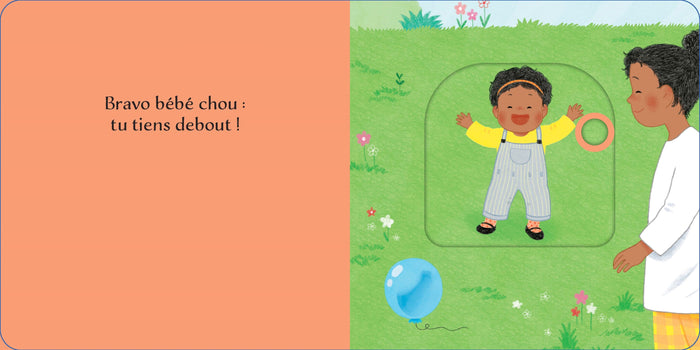 Tu veux marcher, bébé ?