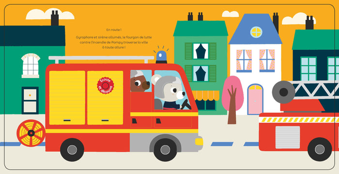 Écoute et découvre les pompiers avec Pompy