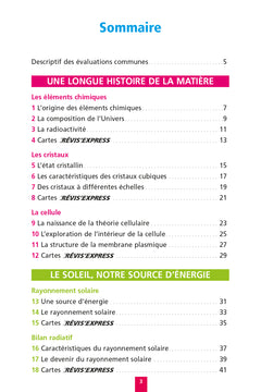Objectif BAC Fiches Enseignement scientifique 1re générale