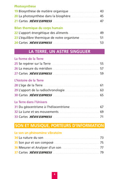 Objectif BAC Fiches Enseignement scientifique 1re générale