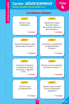 Objectif BAC Fiches Enseignement scientifique 1re générale