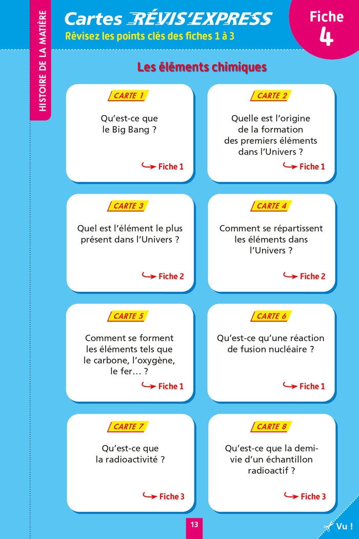 Objectif BAC Fiches Enseignement scientifique 1re générale