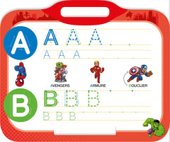 Disney - Mes super-héros Marvel - Ardoise J'écris les lettres majuscules  (3-6 ans)