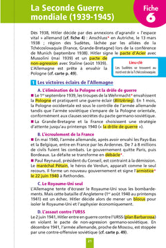 Objectif Brevet Fiches Histoire-Géographie-Enseignement moral et civique