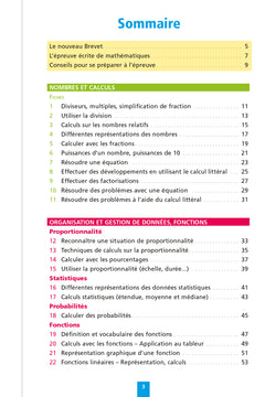 Objectif Brevet - Fiches Maths